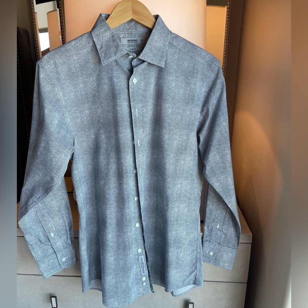 Men’s Murano Dress Shirt, Slim Fit